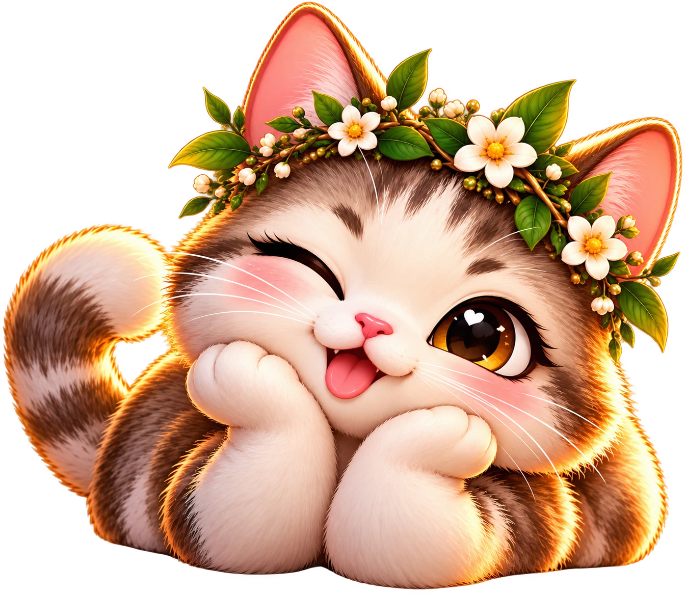 meow? a very cute cat